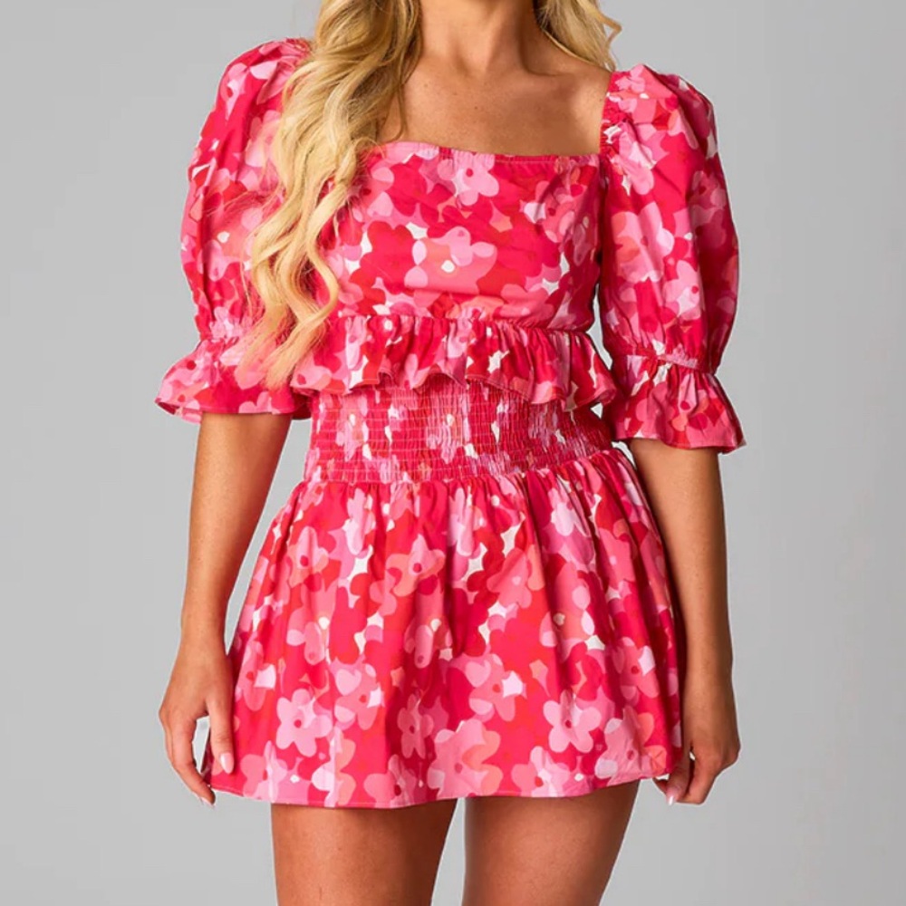Buddy Love Pink Flower Set